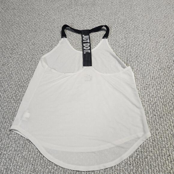Nike White Racerback Athletic Tank Top Size Small - Picture 6 of 7